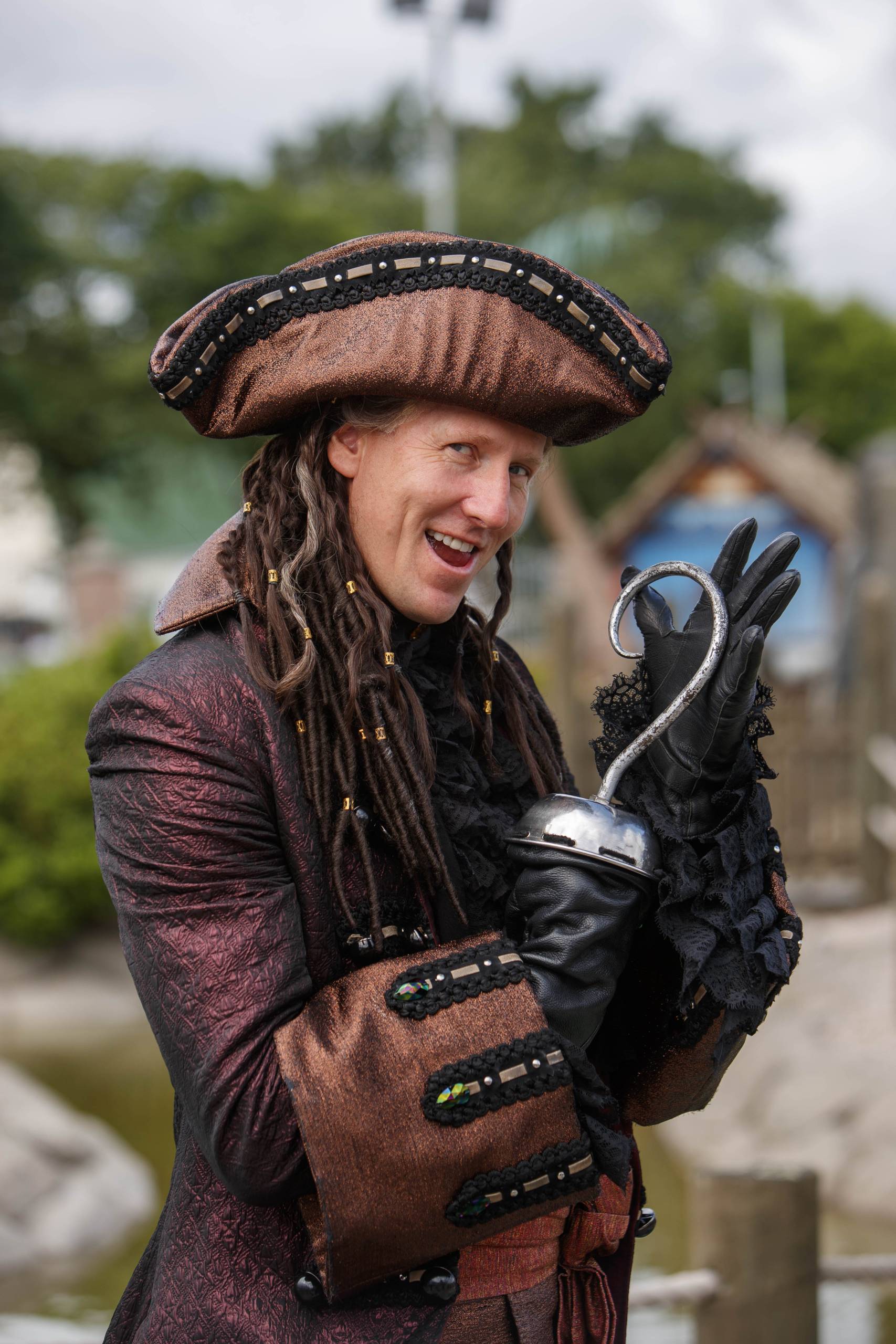 Brendan Cole as Captain Hook