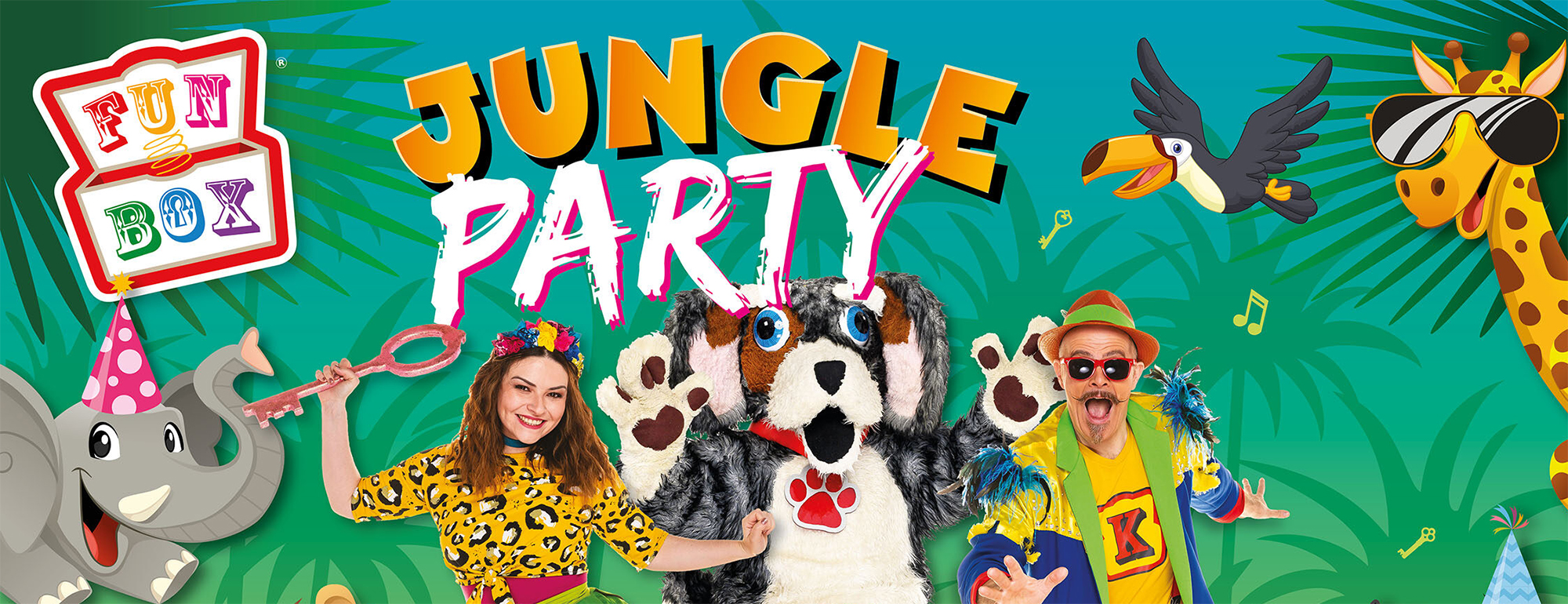 Funbox Presents: Jungle Party | Aberdeen Performing Arts