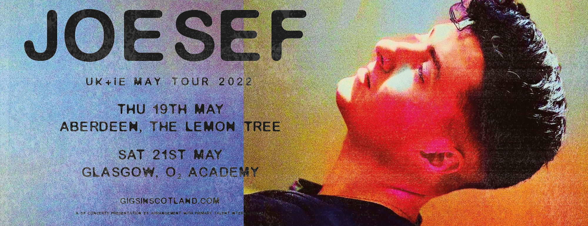 Joesef tour dates