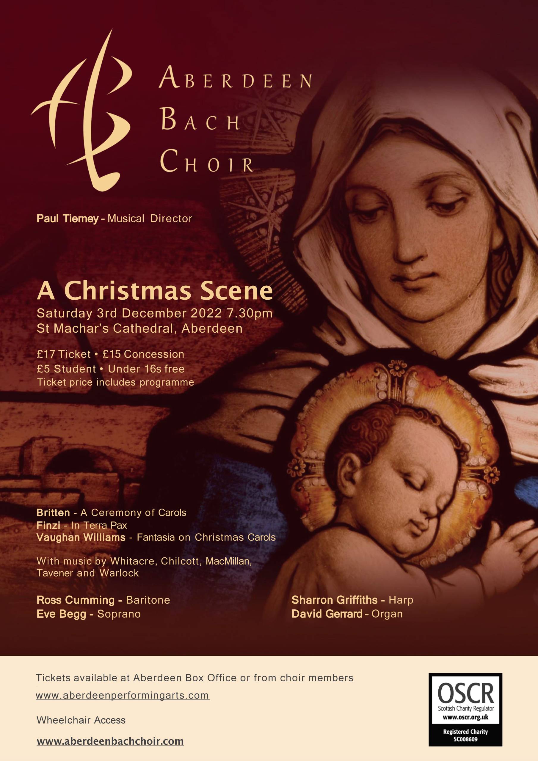 Aberdeen Bach Choir "A Christmas Scene" Aberdeen Performing Arts