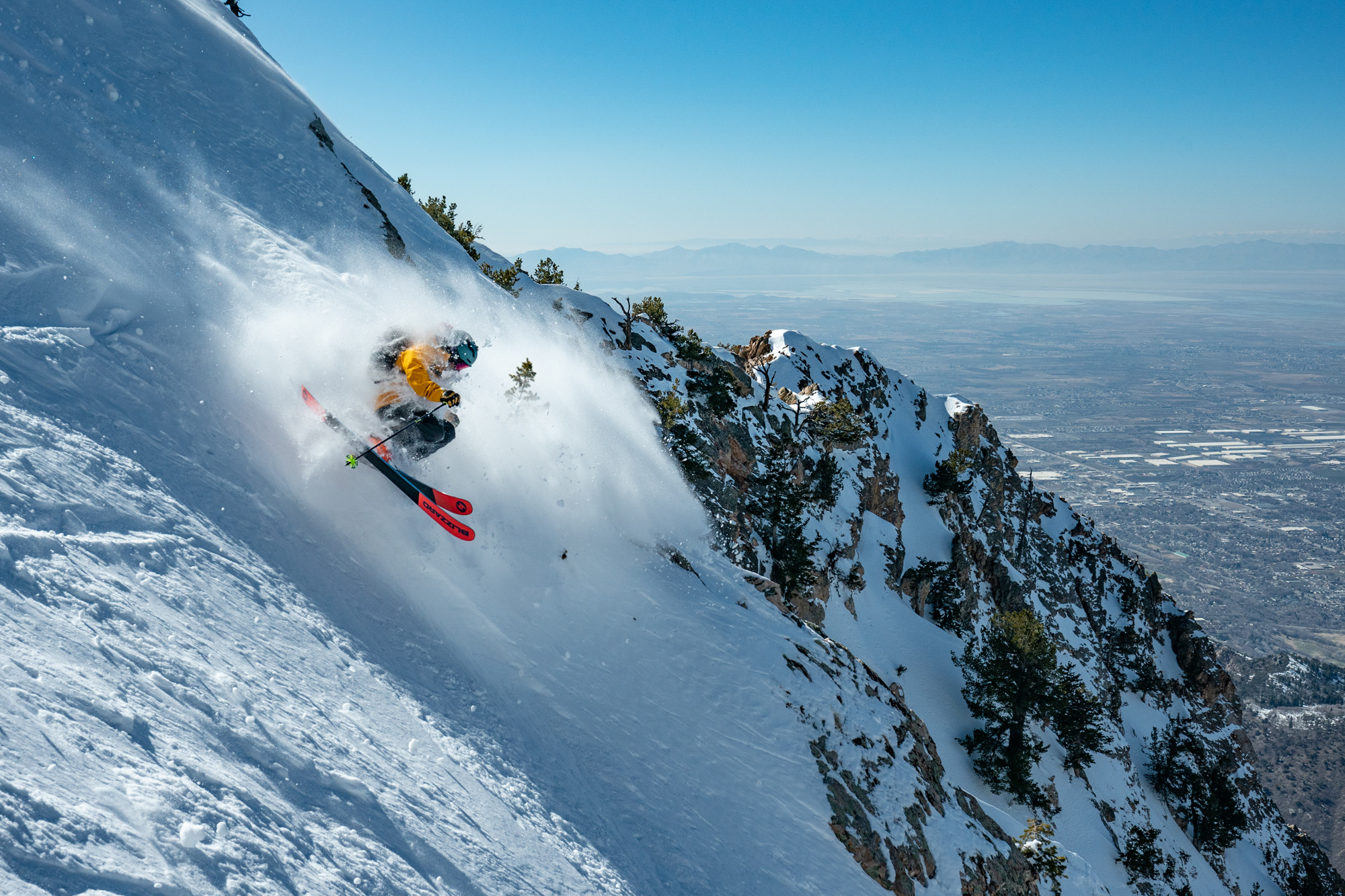 Warren Miller skiing photo