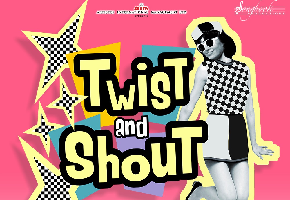 The twist and shout with a someone dressed in 60s clothing dancing.